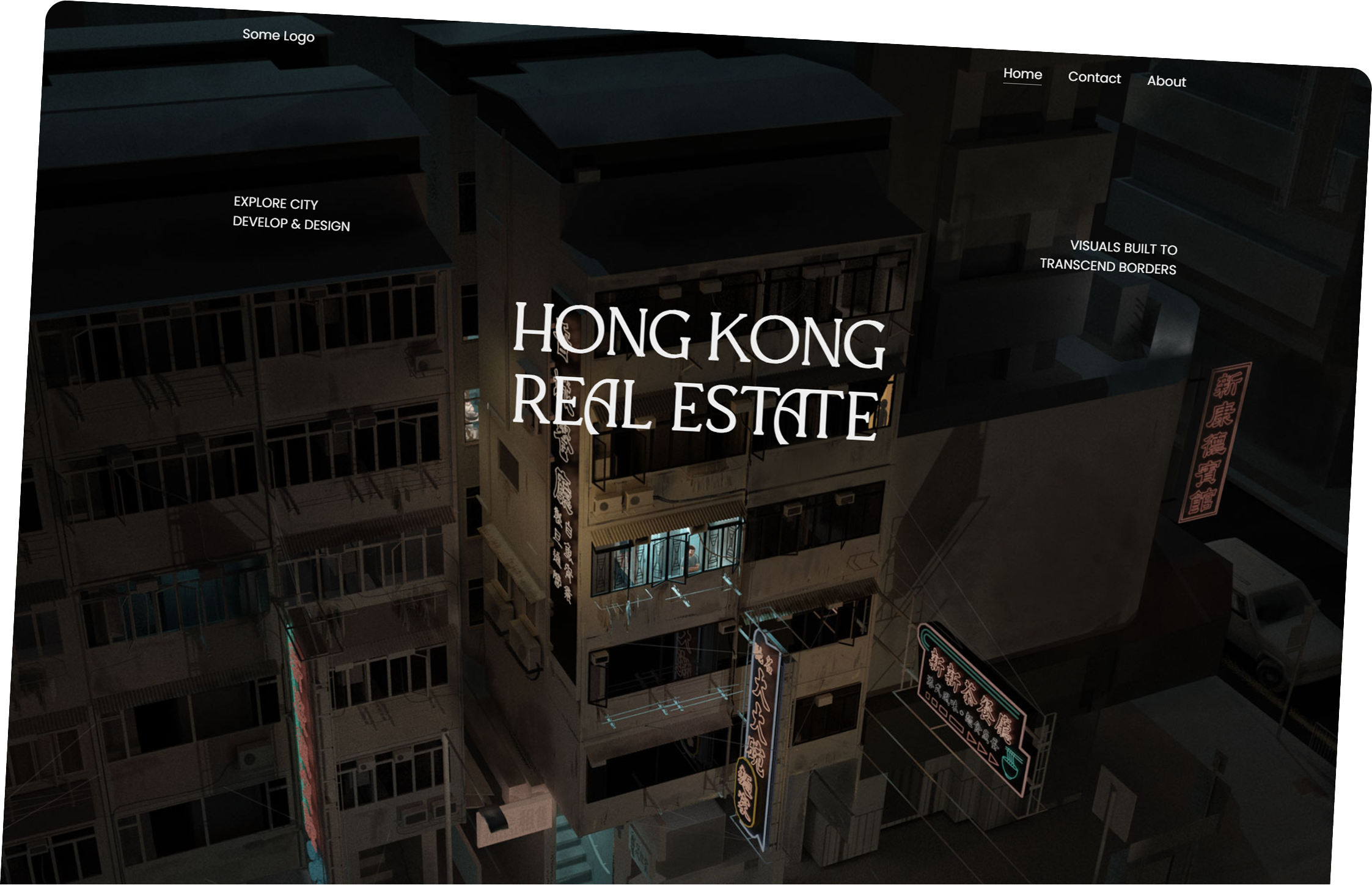 GSAP City Animation